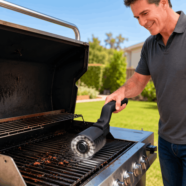 GrillWizz Grill Cleaner 5 Star Review by User Brent S. from Denver
